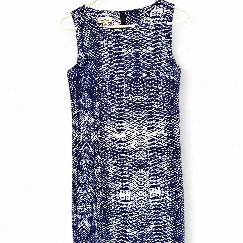 Alyx Women's Blue and Navy Dress